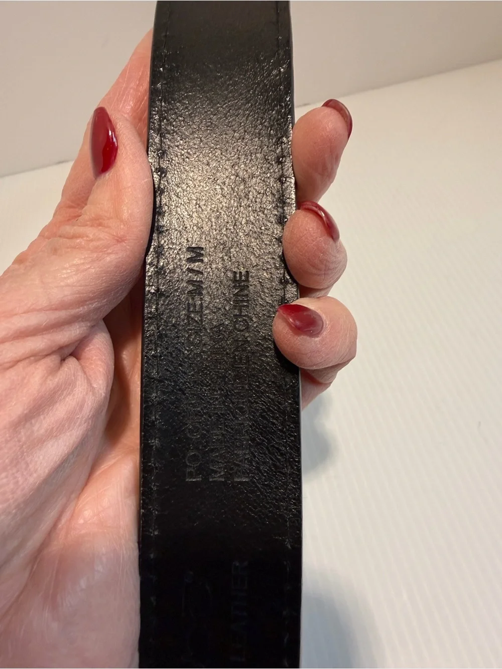 💼 Men's Reversible Genuine Leather Dress Belt M